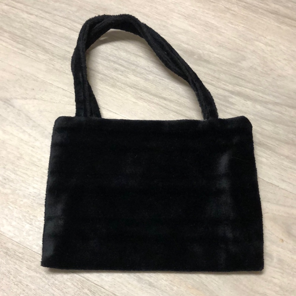 Handmade velvet purse